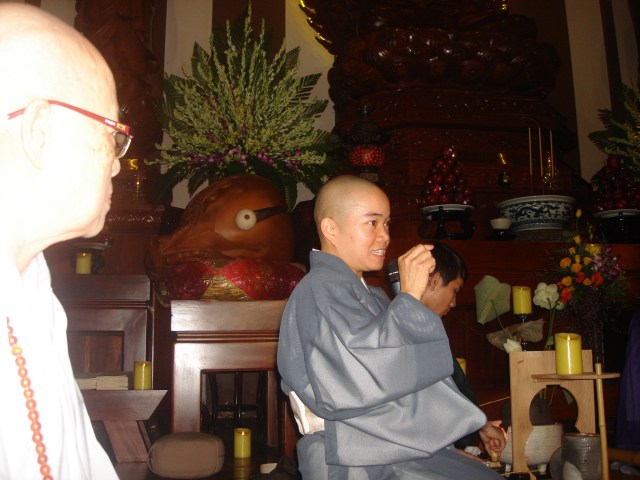 Thiền trà tại Tu Viện Khánh An